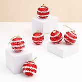 Red Candy Chirstmas Tree Balls