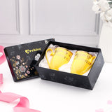 Royal Vintage Yellow Twin Mug Set