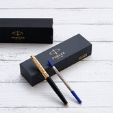 Aster Deluxe Black and Gold Roller Ball Pen
