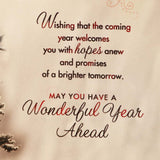 Pack of 6 Wonderful New Year Greeting Card with Envelope