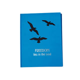 Freedom Lies In The Soul Quoted Notebook