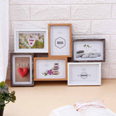 Elegant Wooden Multi-Space Photo Frame