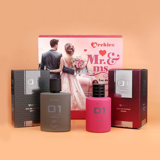 Archies Mr. & Mrs. Eau De Parfum Gift Set