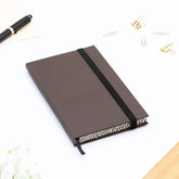 Brown Hardbound Corporate Diary