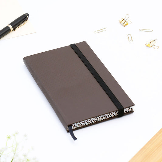 Brown Hardbound Corporate Diary