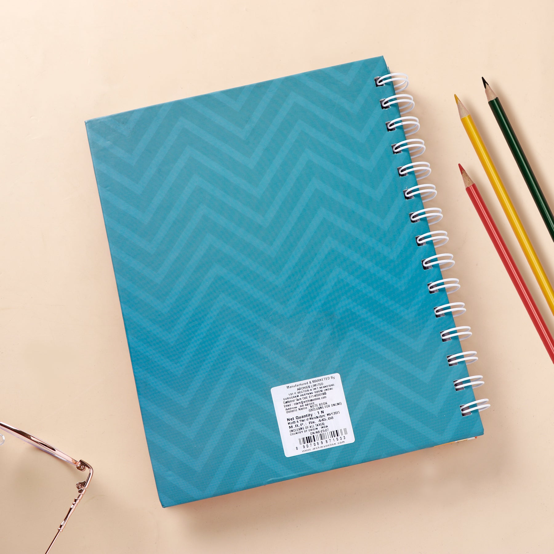 Born To Rule Quoted Spiral Notebook