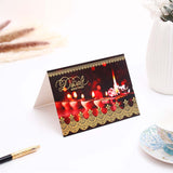 Joyous Diwali Seasons Greeting Card Pack Of 10