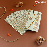 Archies Aesthetic Pastel Green Shagun Envelopes for Occasions Pack of 10