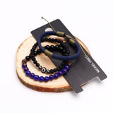 Beaded Evil Eye Multilayer Leather Braided Bracelet