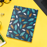 Green leaf aesthetic notebook