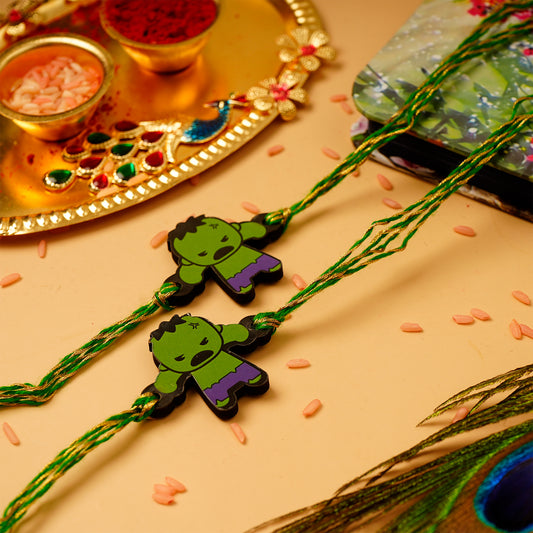 Hulk Kids Rakhi Pack of 2