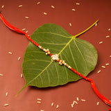 Traditional Clover Beads Rakhi