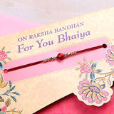 Unique Brother Gift Set with Rakhi Mailer