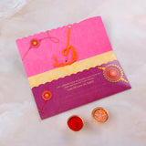 For My Brother Rakhi mailer with Roli chawal and Envelope Pack of 3