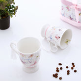 Pink European Classic Vintage Couple Mug