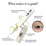 Elitty Gold-Green Ombre Holographic Eyeliner -Halo ( 4ml)