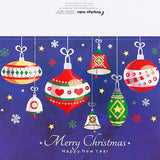 Pack Of 10 Merry Christmas Seasons Greeting Card