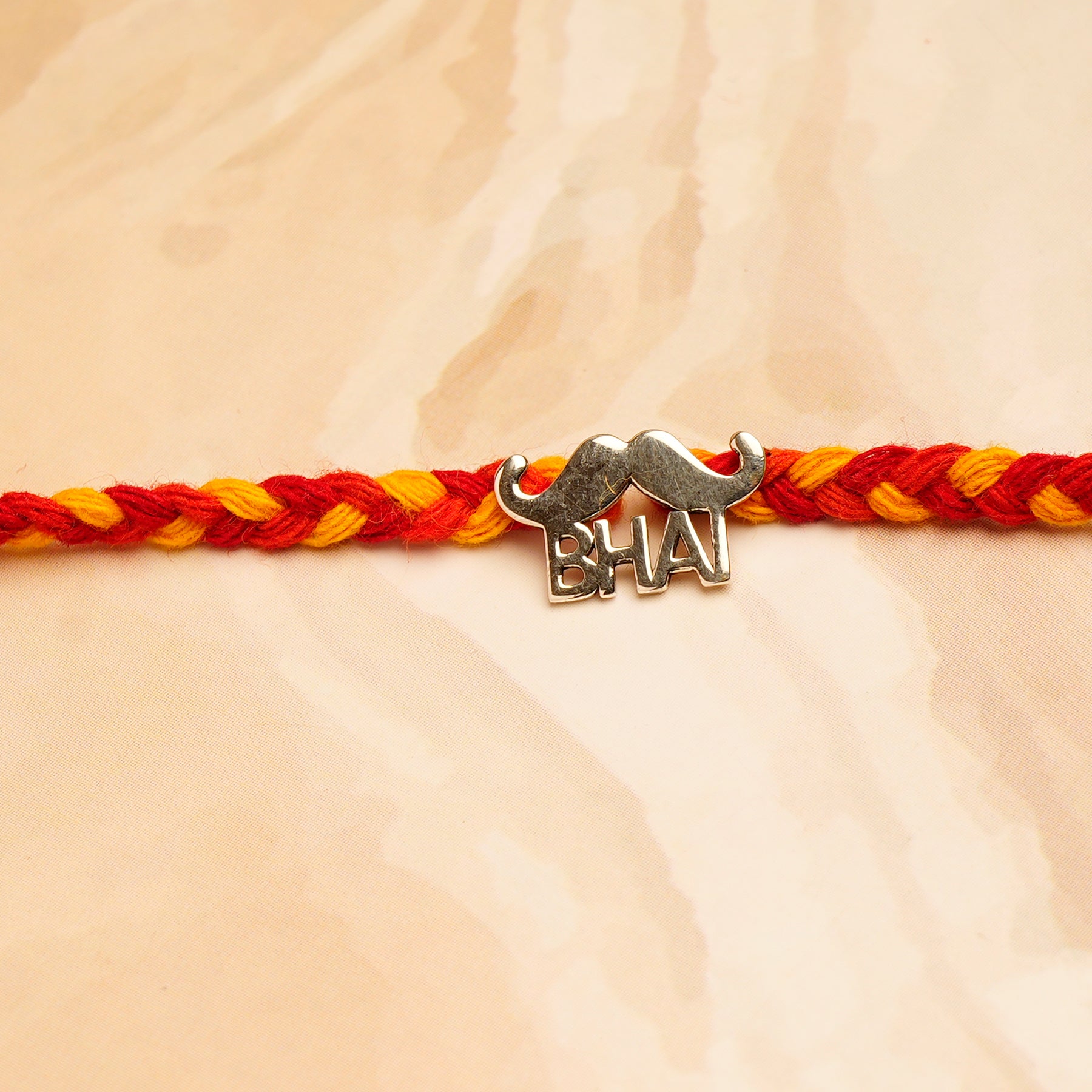 Bhai Premium Silver Rakhi