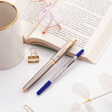 Odyssey Brushed Metal Roller Ball Pen