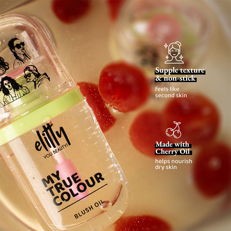 Elitty Hues That Girl- My True Colour (Ph colour changing oil),Enriched With Vitamin E (7 Ml)