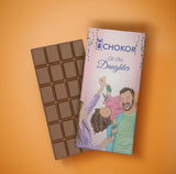 CHOKOR Best Daughter - Blueberry Flavoured Chocolate Bar