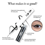 Elitty Black Matte Pop Coloured Eyeliner - Dark Matter (4ml)