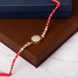 Beautiful Spinning Floral Rakhi