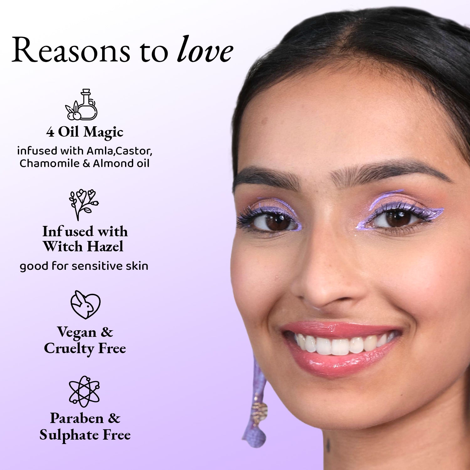 Elitty Purple Metallic Pop Coloured Eyeliner - Lucid Dreaming (4ml)