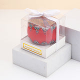 Scented Orange Multicoloured Candle Pot