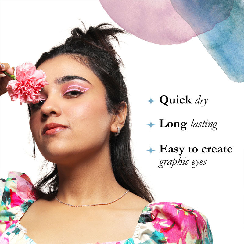 Elitty Prism Ombre Waterproof Liquid Eyeliner Combo | Pack of 3 Holographic Shades (Green Brown,Silver Blue, Purple Blue) |4 ML Each