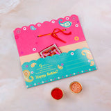 Wonderful Rakhi mailer with Roli chawal and Envelope Pack of 3