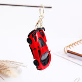Red Sports Car Keychain