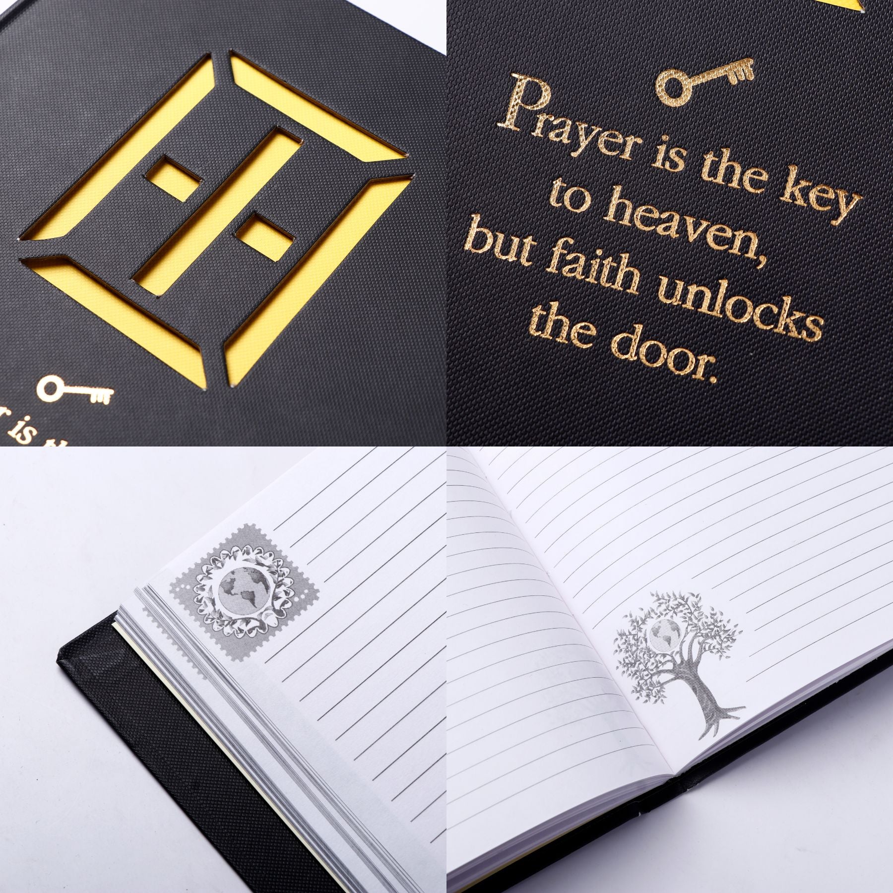 Prayer Is The Key To Heaven Quoted Notebook
