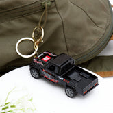 Black Safari Jeep Keychain