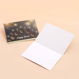 Pack Of 10 Bright Diwali Seasons Greeting Card