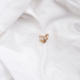 Butterfly Rinestone Earcuffs