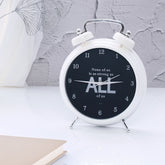 All Of Us Quoted Corporate Table Clock