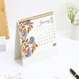 Textiles 2025 Desk Top Calendar With Envelope