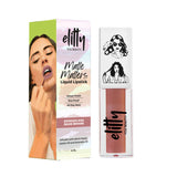 Elitty Brown Liquid Matte Lipstick | Transferproof, Smudgeproof & Lightweight | Espresso Kiss - 4 ML