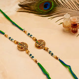 Shree Ganesha Premium Rakhi Pack of 2