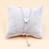 Butterfly Muse Silver Chain Pendant
