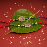 Traditional OM Rakhi Pack of 2