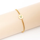 Classic Heart Charm Golden Bracelet