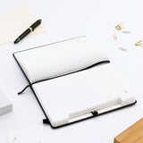 Black Hardbound Corporate Journal