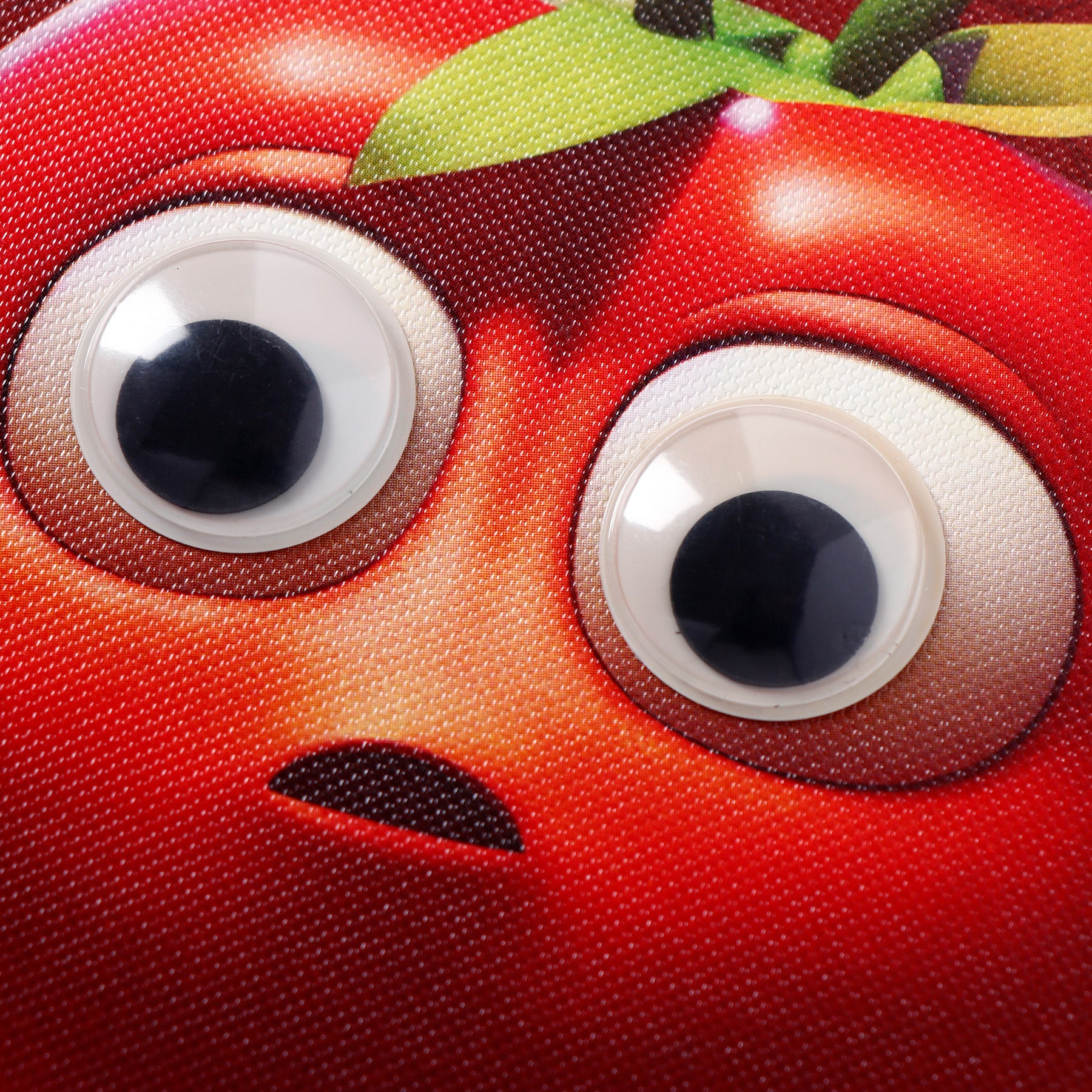 Pineapple Theme Googli Eyes Elastic Closure Notebook