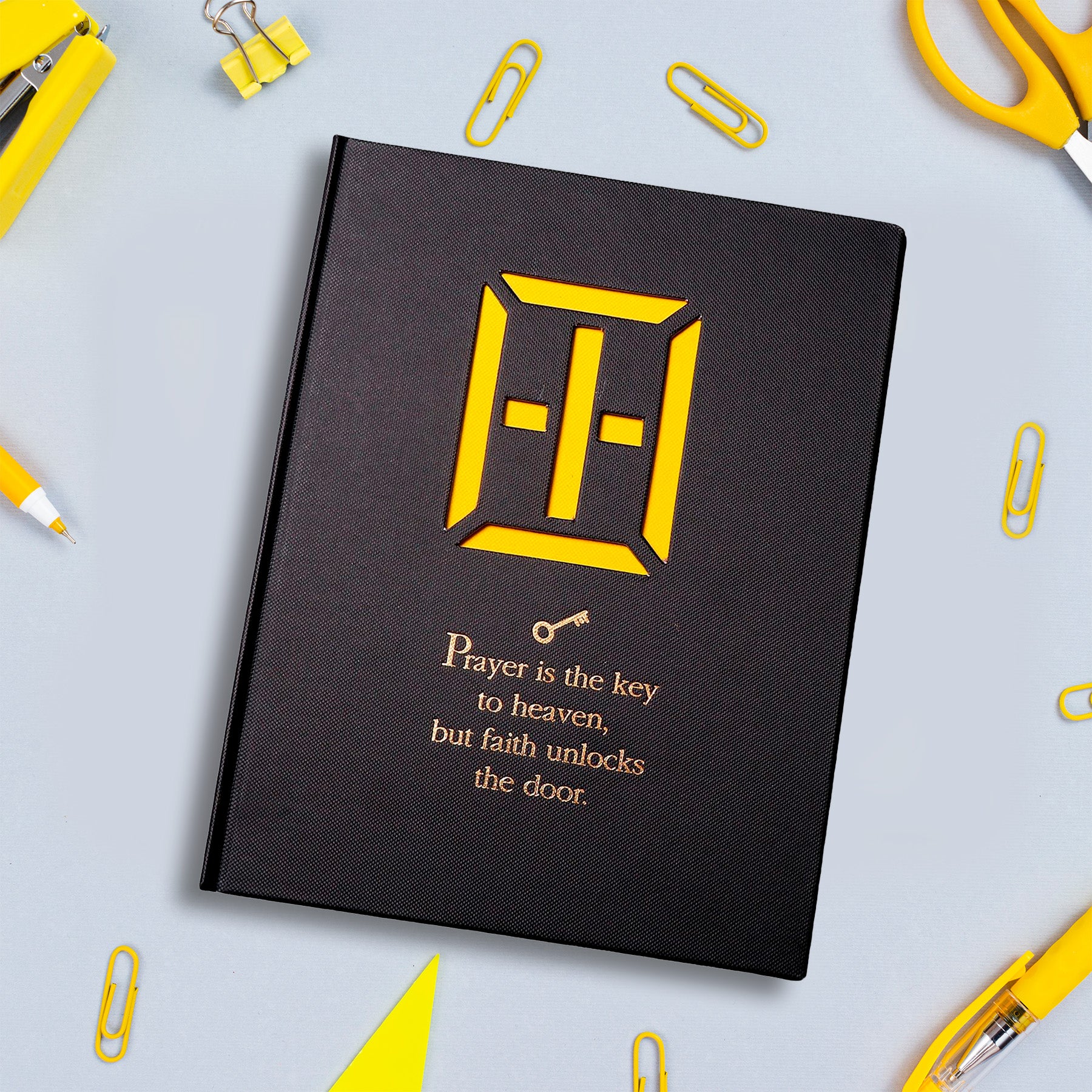 Prayer Is The Key To Heaven Quoted Notebook
