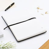 Blue Hardbound Corporate Diary with Pen