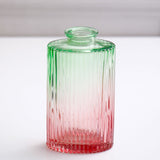 Red and Golden Accents Cherry Blossom Vase