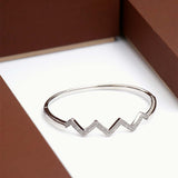 Silver Rinestone Bracelet