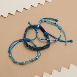 Dragon Blue Multi Layer Bracelet Set